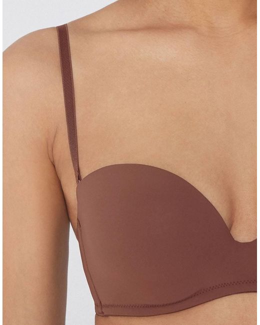 Tezenis Green New York Padded Microfibre Bandeau Bra