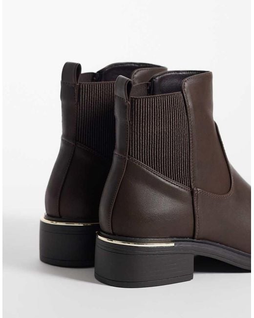 SEQWL Brown Aredea Ankle Boots