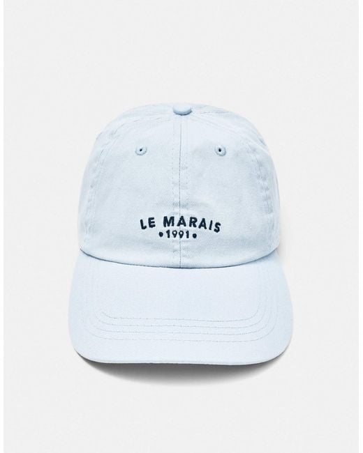 Pull&Bear White Le marais cap