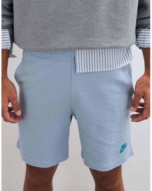 Nike White Jersey Shorts Co-Ord for men