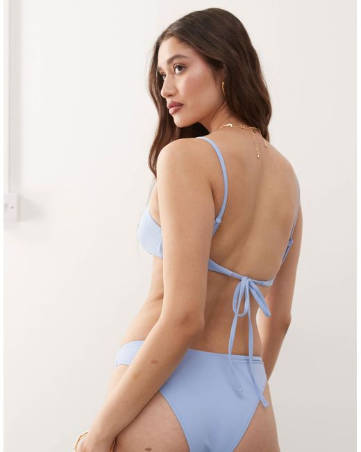 Haut Weekday en coloris Blue