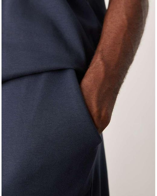 New Look White Jersey Shorts for men