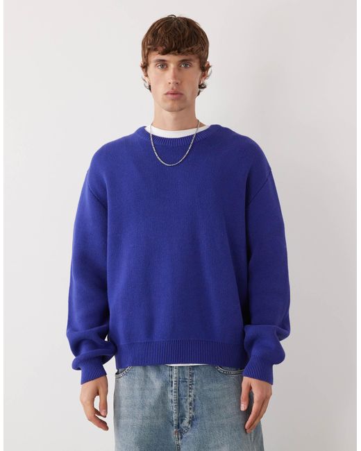 Weekday Blue Jumper for men