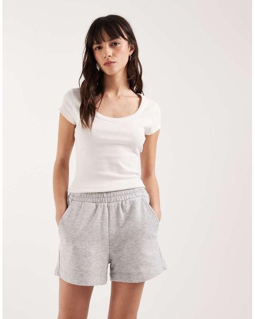 JJXX Gray Sweat Shorts