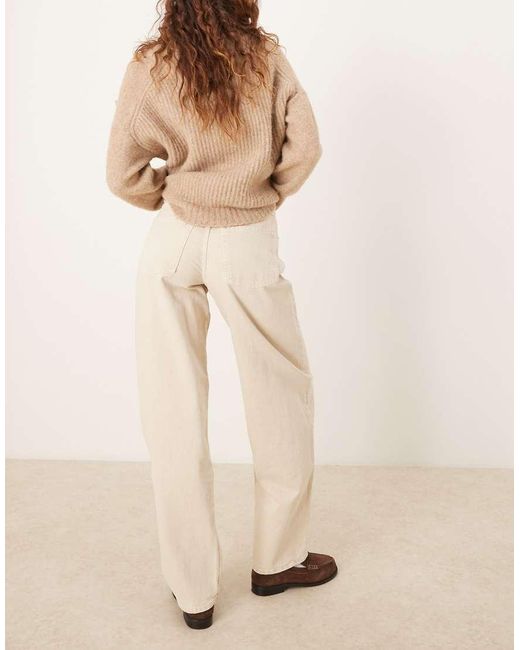 JJXX Natural Fuji Barrel Jeans