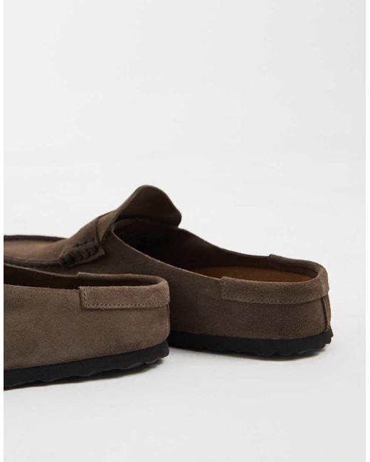 Birkenstock Brown Naples Narrow Fit Wrapped Loafer