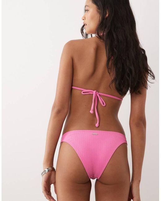 Billabong Pink High Rise Bikini Bottom
