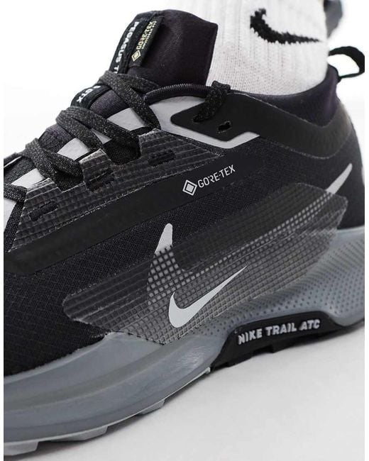 Nike Black Reactx Pegasus Trail 5 Gore-tex Trainers