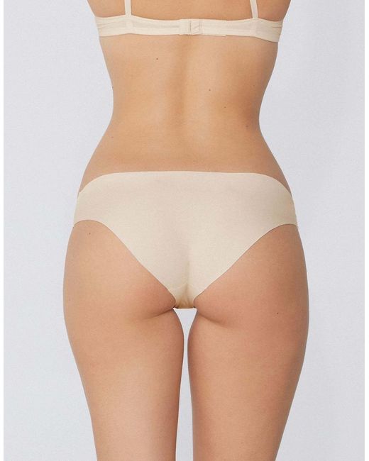 Tezenis White Seamless Cotton Knickers