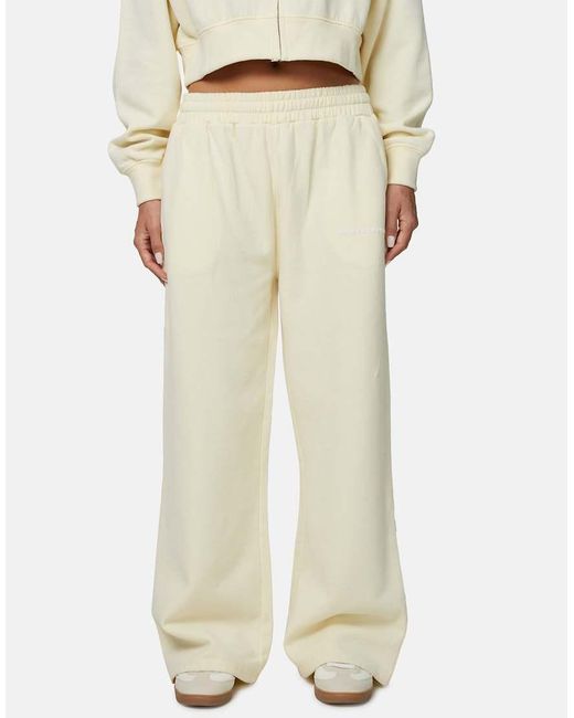 Good For Nothing Natural Vintage Washed Wide Leg Joggers