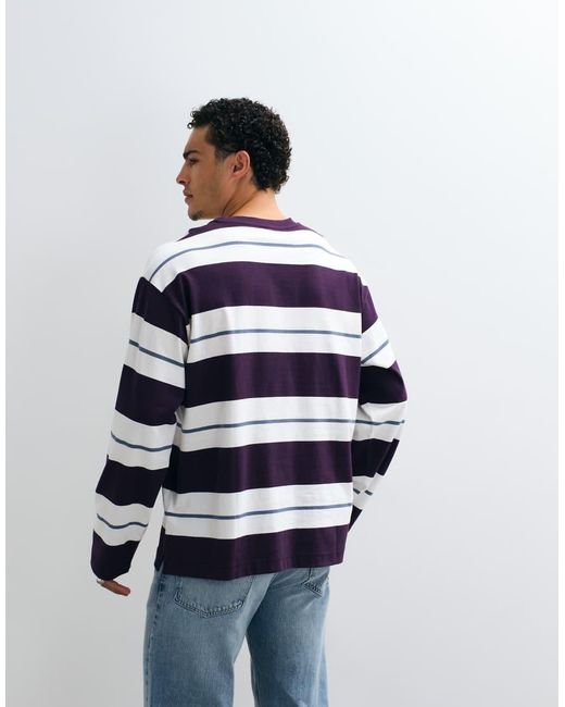 ARKET Blue Oversized Long Sleeve T-shirt for men