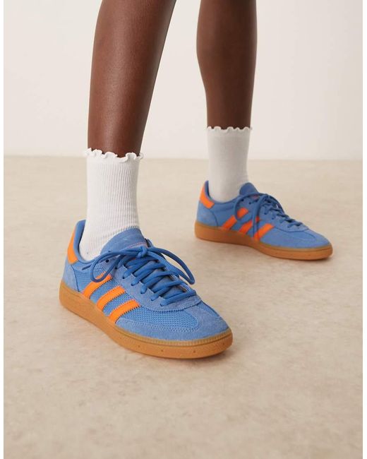 Adidas Originals Blue Handball Spezial Sneakers for men