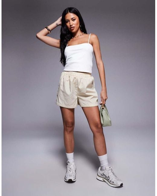 Missy Empire Gray Elastic Waist Shorts