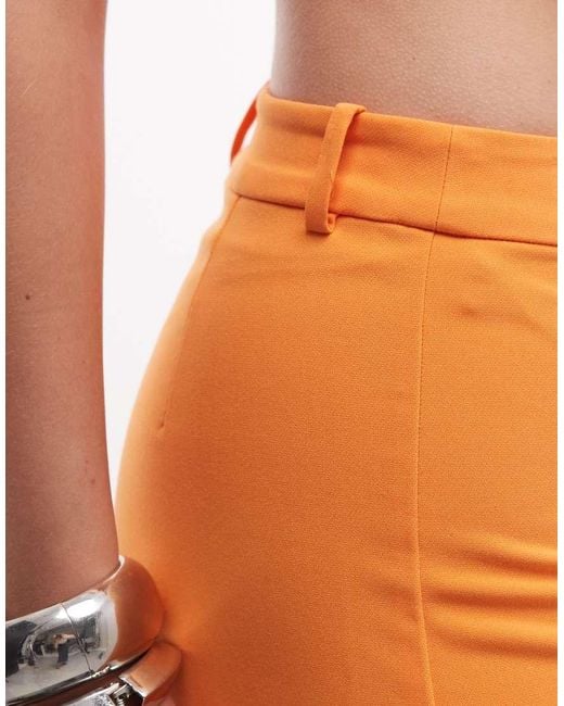 ASOS White Tailored Micro Shorts