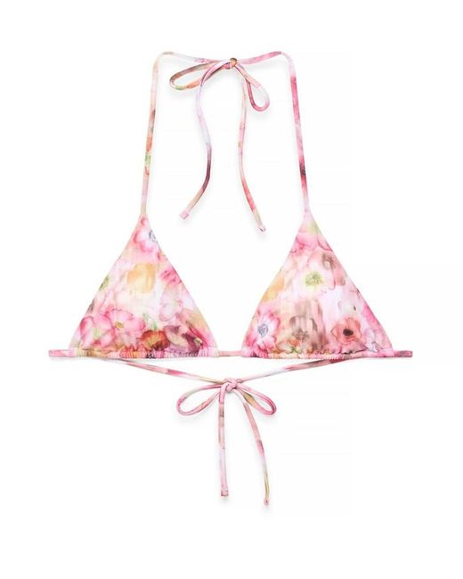 NA-KD Multicolor Triangle Bikini Top