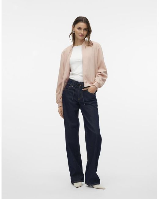 Vero Moda Natural Bomber Jacket