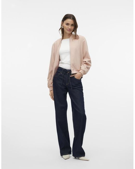 Vero Moda Natural Bomber Jacket