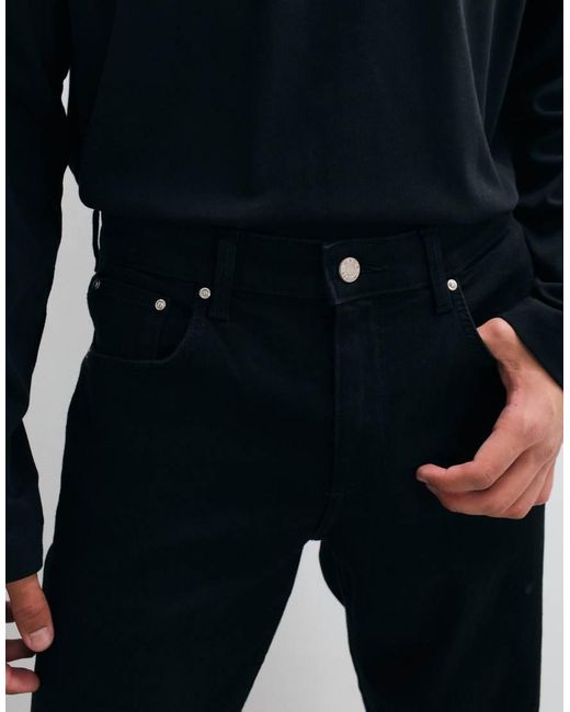 ASOS White Tapered Jeans for men