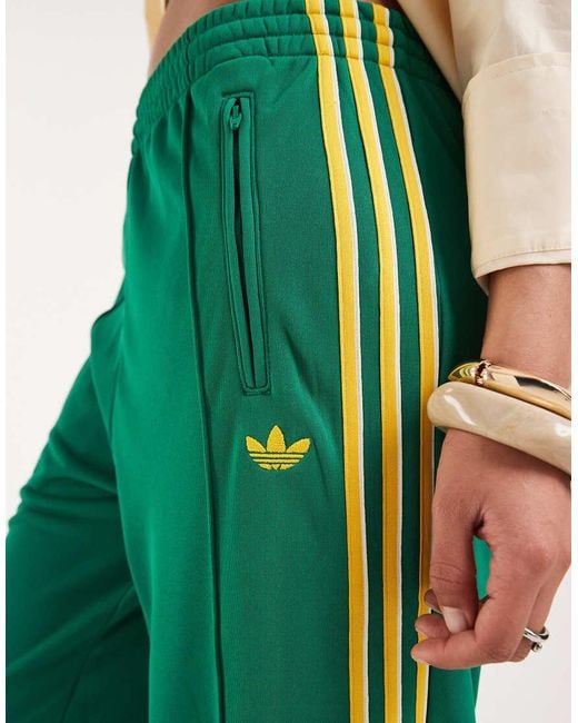 Adidas Originals Green Firebird Loose Track Pants