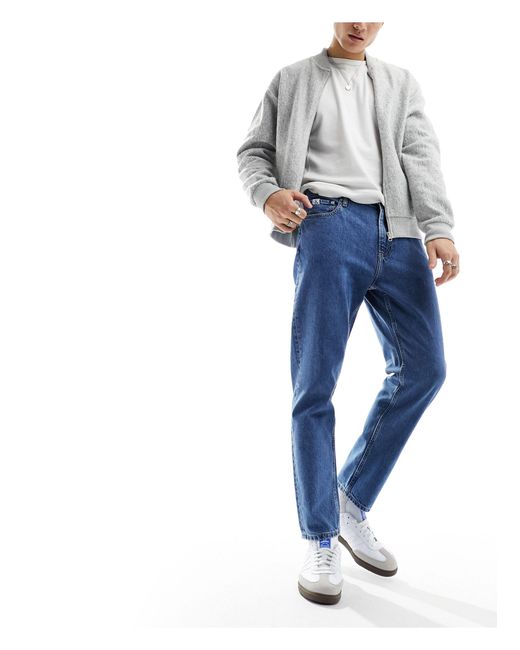 Calvin Klein – dad-jeans in Blue für Herren