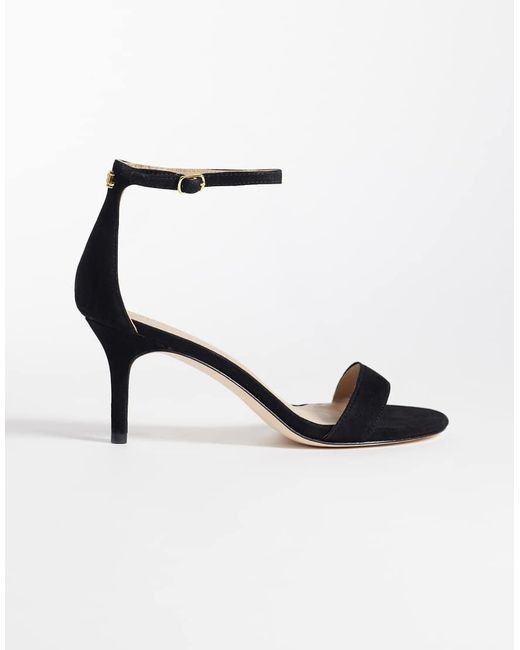Ralph Lauren White Strap Healed Sandal