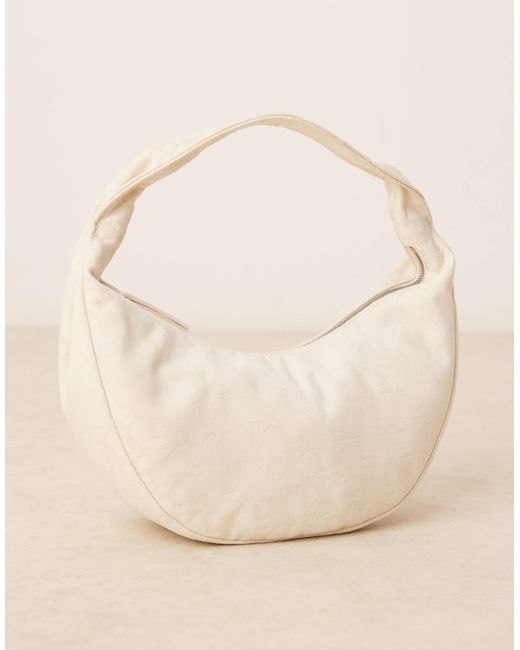 Calvin Klein Blue Scoop Nylon Shoulder Bag