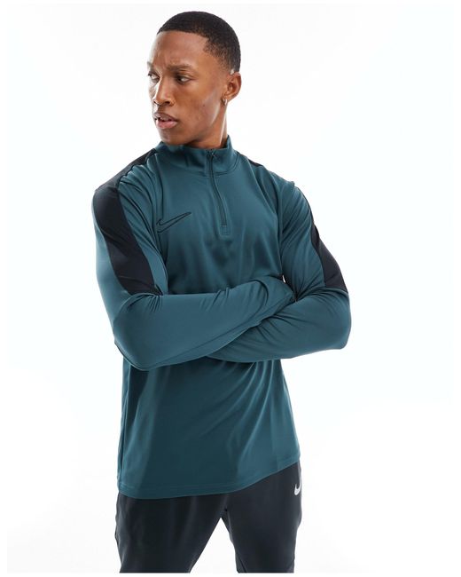 Nike Football Blue Academy Drill Top for men