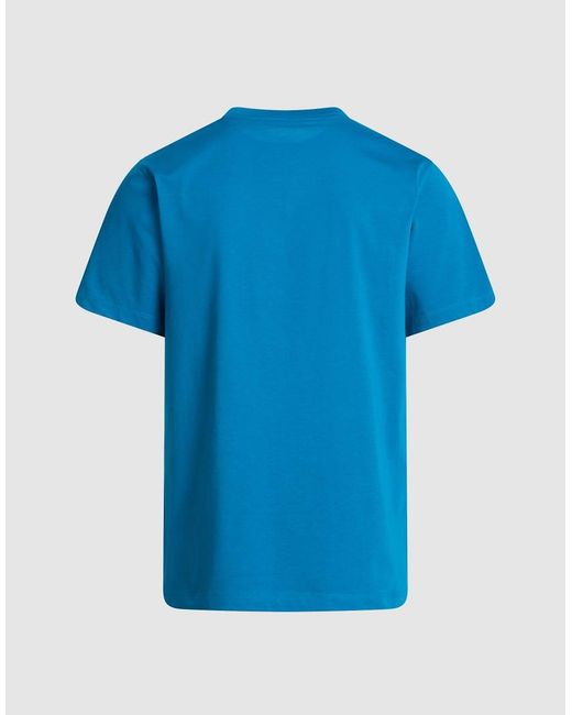 The North Face Blue M Evolution Simple Dome Regular Short Sl for men