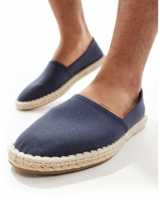 Espadrilles di ASOS in Blue da Uomo