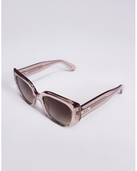 Quay Gray Quay After Hours Square Sunglasses