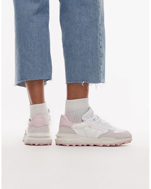 Elite active pro - baskets - rose/ cassé Lacoste en coloris Blue