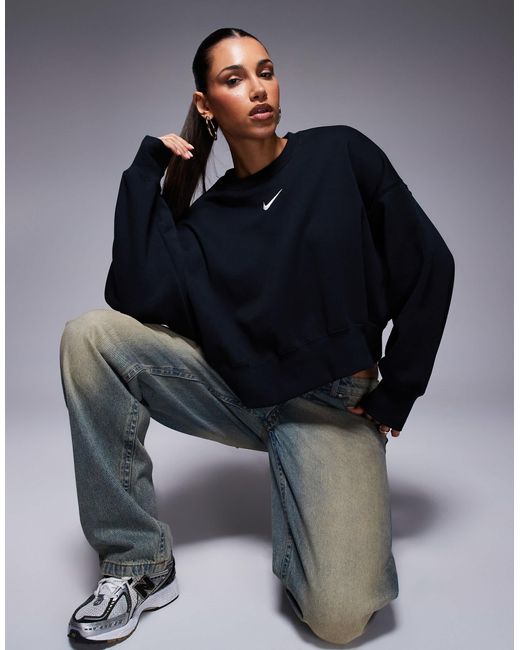 Nike Blue – phoenix fleece – sweatshirt