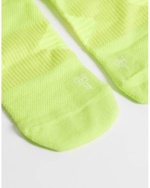 Adidas Originals Yellow Adidas Running Boost Socks for men