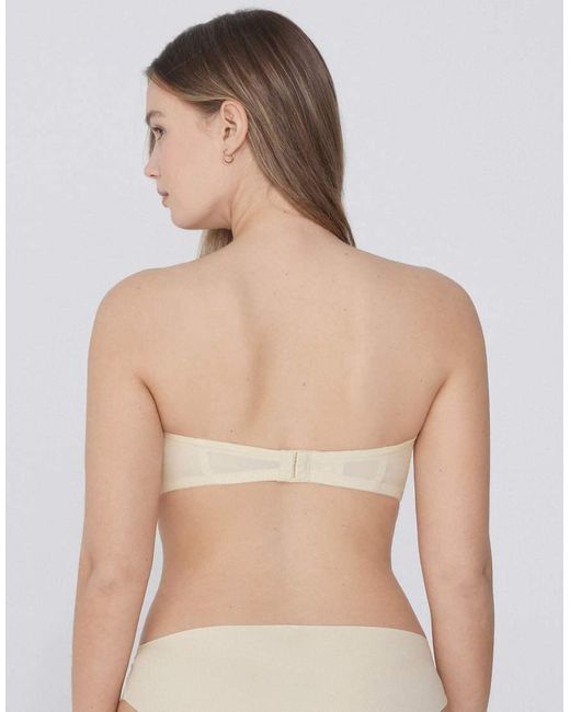 Tezenis Natural New York Padded Microfibre Bandeau Bra