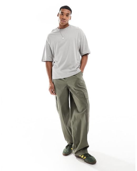 ADPT Gray Oversized T-shirt for men