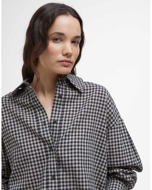 Barbour Blue With Lucy Williams Adaline Shirt