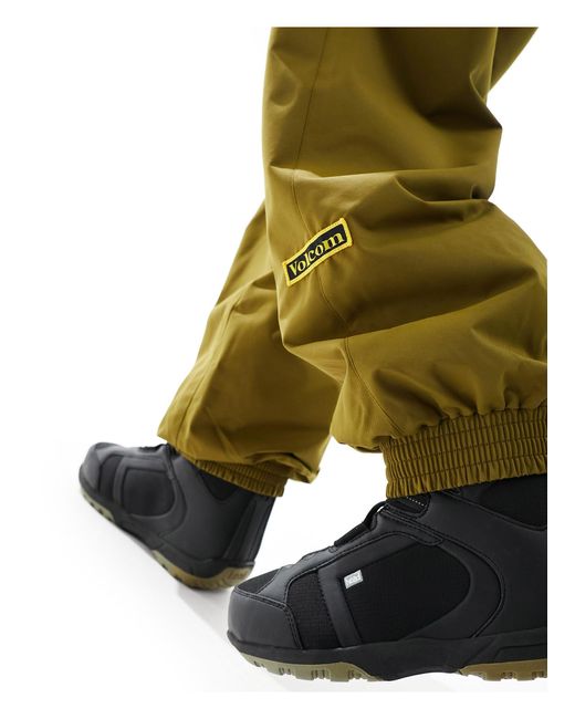 Arthur - pantaloni da sci kaki di Volcom in Green da Uomo