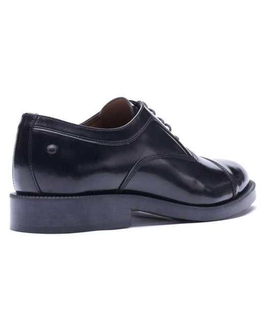 Base London Blue Roma Toe Cap Shoe for men
