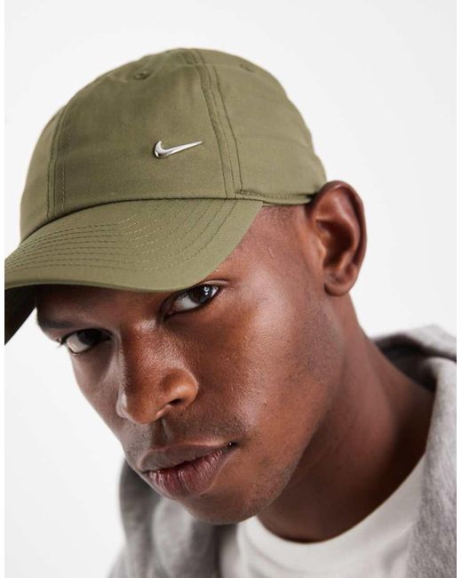 Nike White Club Cap With Metal Swoosh for men