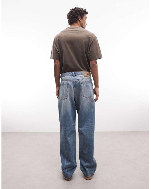 Obey Blue Classic baggy Vintage Jeans for men