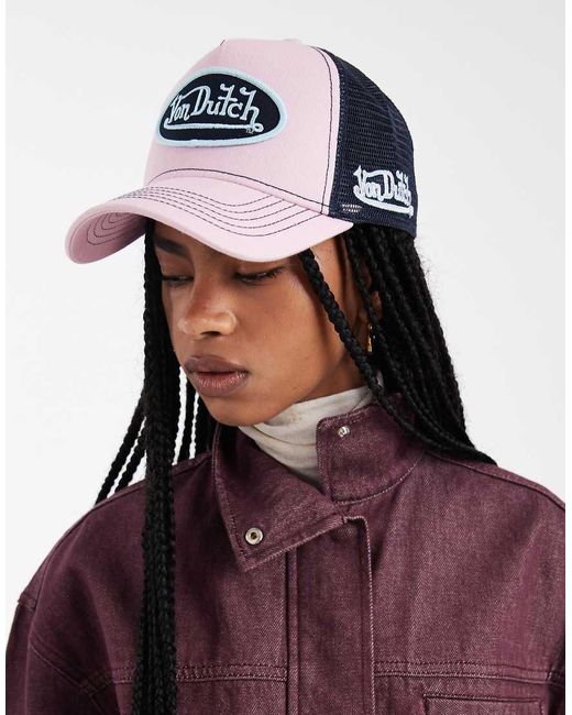 Von Dutch Blue Trucker Cap