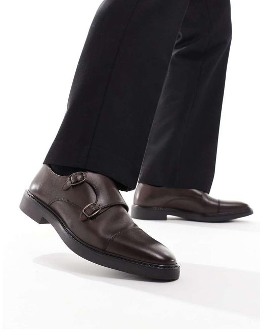 ASOS Blue Monk Shoes for men