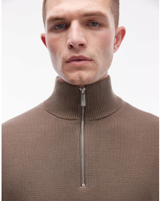 SELECTED – strickpullover aus 100% baumwolle in Gray für Herren