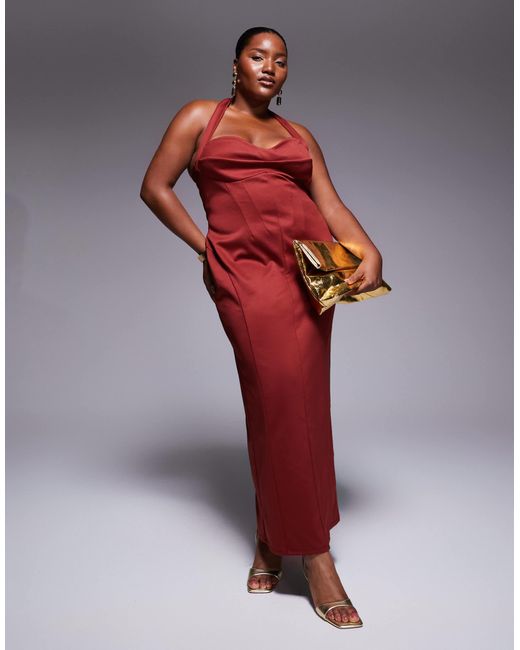 asos robe rouge