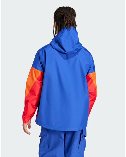Adidas Adidas Winterjacke TERREX XPLORIC 2.5L CLIMAPROOF ANORAK in Blue für Herren