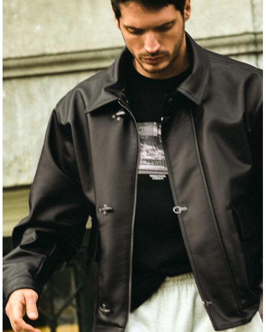 Pull&Bear – jacke in Green für Herren
