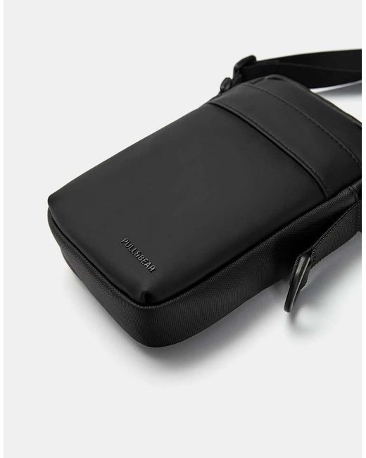 Borsa A Tracolla Nera di Pull&Bear in Gray da Uomo