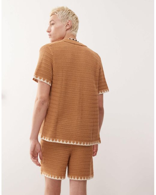 Short d'ensemble Reclaimed (vintage) en coloris Brown
