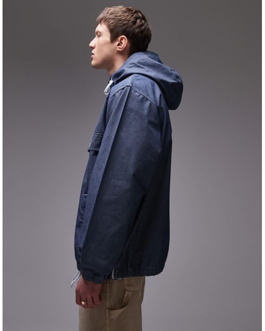 Carhartt – blake – regenjacke zum überziehen in Blue für Herren