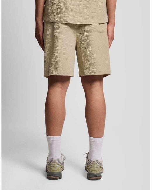Lyle & Scott Natural Shorts Crinkle Resort Short for men